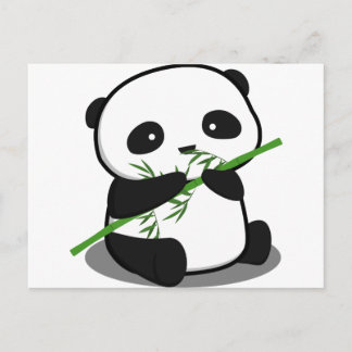 Carte Postale Panda mignon