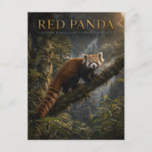 Panda roux Forêt himalayenne ANIMAUX