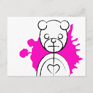 Carte Postale panda splatz.
