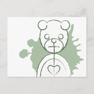 Carte Postale panda splatz.