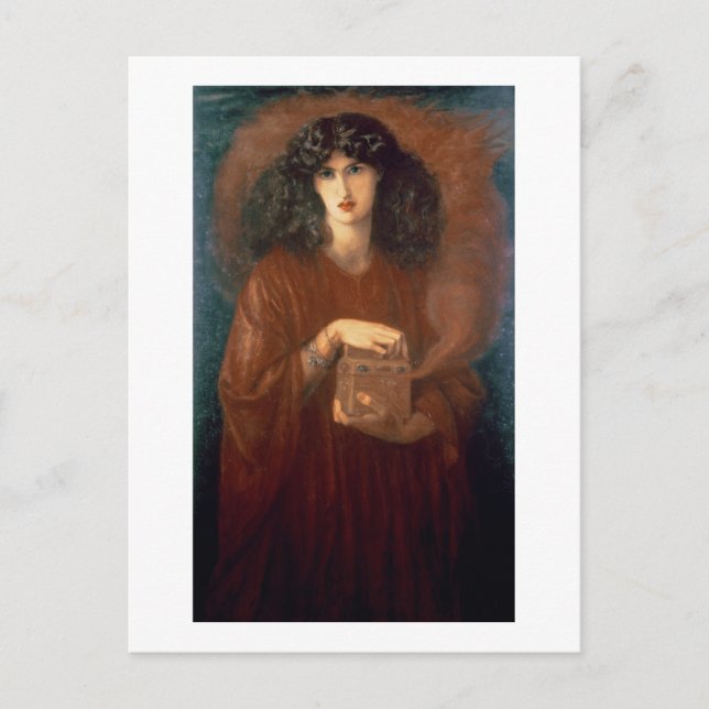 Carte Postale Pandora, 1871 (huile sur toile) (Devant)