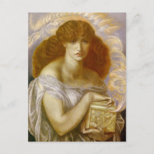 Carte Postale Pandora ouvre la boîte d'or