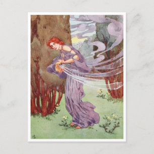 Carte Postale Pandora ouvre la boîte par Helen Stratton