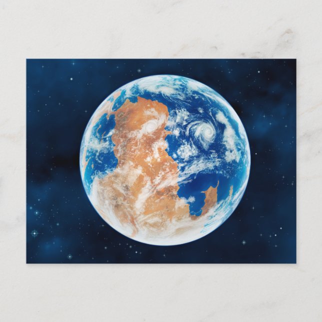 Carte Postale Pangaea 500 my (Devant)