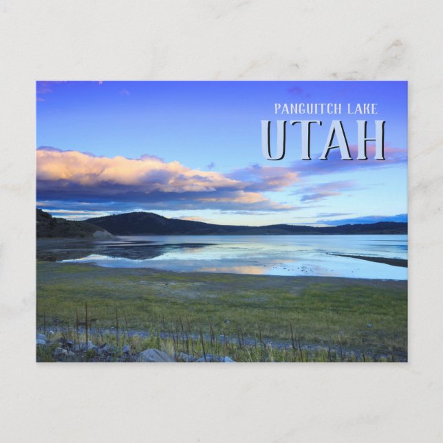Carte Postale Panguitch Lake Utah (Devant)