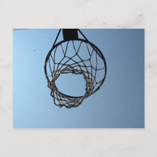 Carte Postale panier de basket