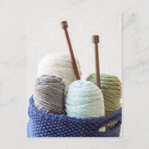 Carte Postale Panier de fils 1