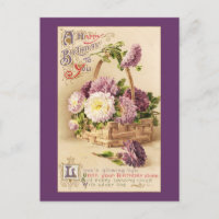 Panier de mamans Vintage Anniversaire