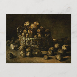 Carte Postale Panier de pommes de terre, Vincent van Gogh