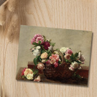 Panier de Roses - Henri Fantin-Latour
