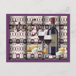 Carte Postale Panier italien