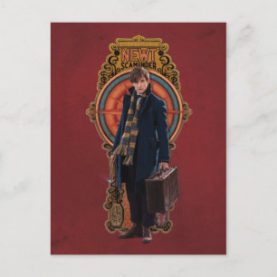 Carte Postale Panneau Art nouveau permanent NEWT SCAMANDER™