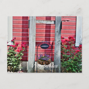 Carte Postale Panneau de bienvenue Visby,