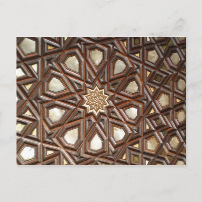 Carte Postale panneau de bois (Devant)