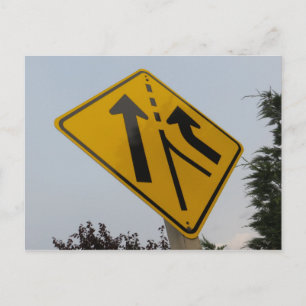 Carte Postale Panneau de signalisation