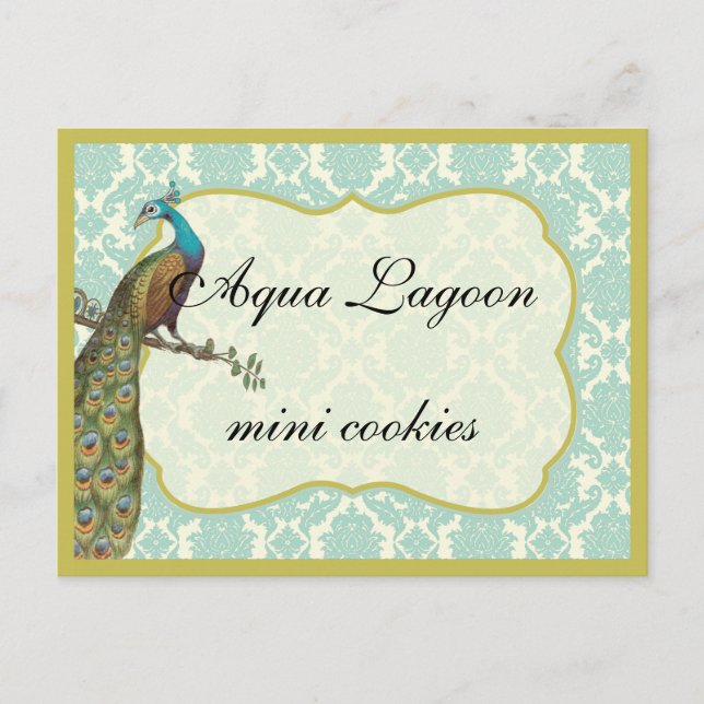 Carte Postale Panneau de table de buffet de dessert ou de bonbon (Devant)