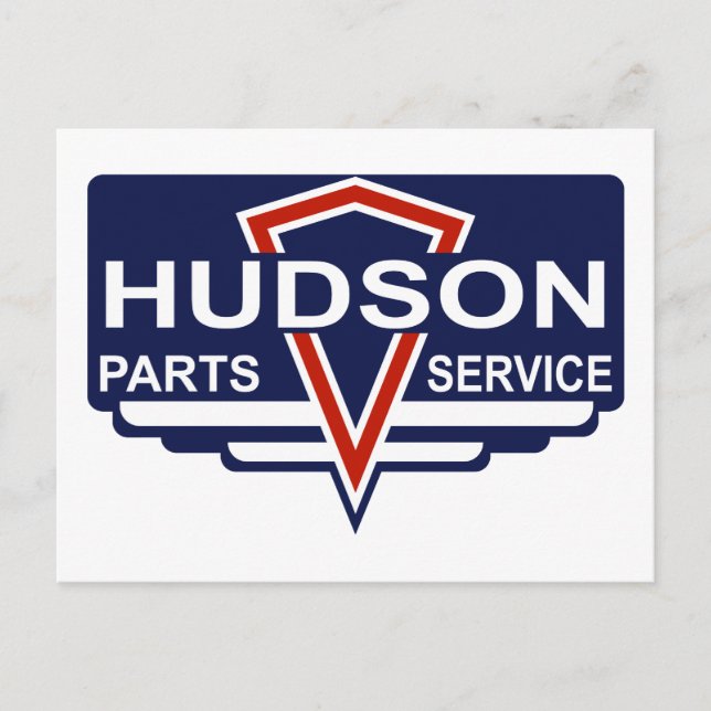Carte Postale Panneau vintage Hudson (Devant)