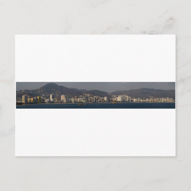 Carte Postale Panorama Acapulco 4 (Devant)