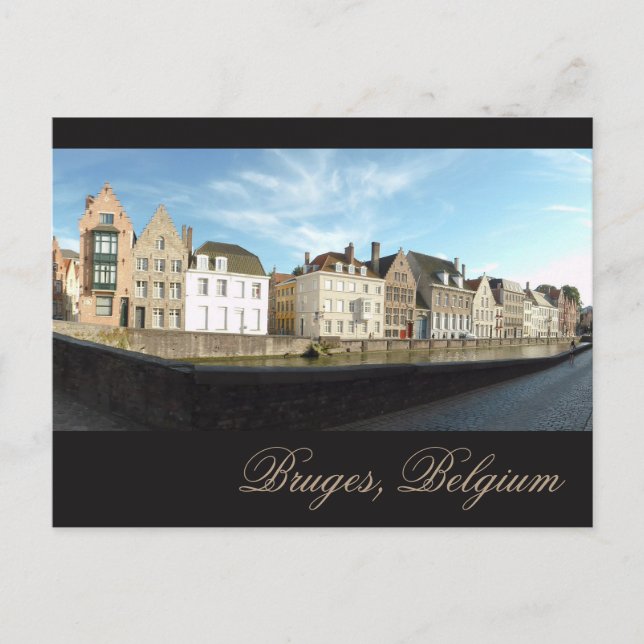Carte Postale Panorama de Bruges (Devant)