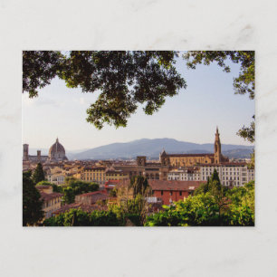 Carte Postale Panorama de Florence, Italie