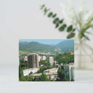 Carte Postale Panorama de la vallée montagneuse de la Crimée