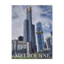 Panorama de l'horizon de Melbourne