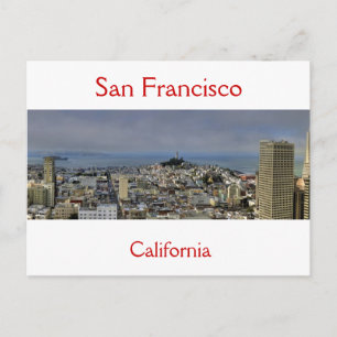Carte Postale Panorama De San Francisco City De Union Carré