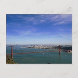 Carte postale panoramique de Golden Gate