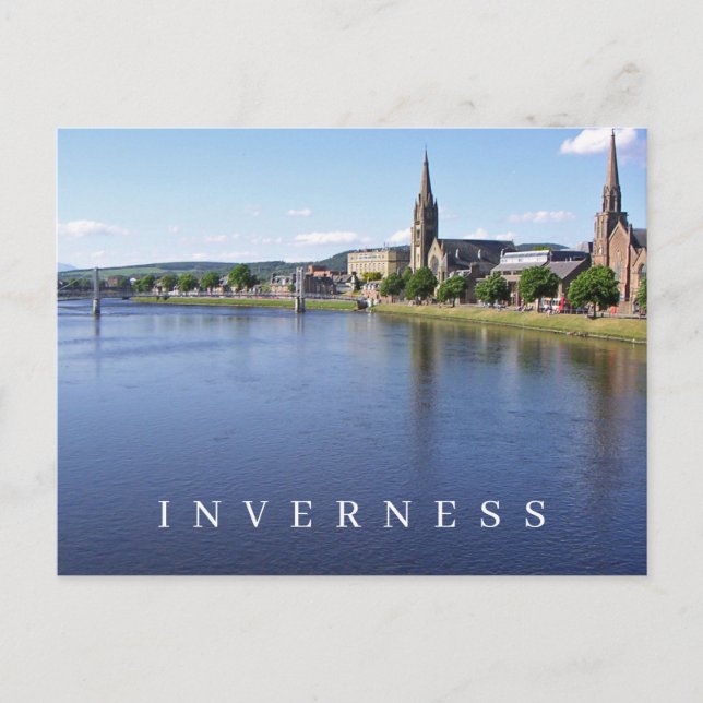 Carte postale panoramique Inverness (Devant)
