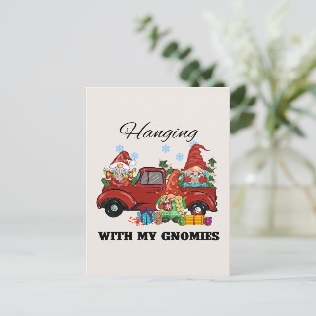 Carte Postale Panser Avec Mes Gnomies - Noël mignon (Debout devant)