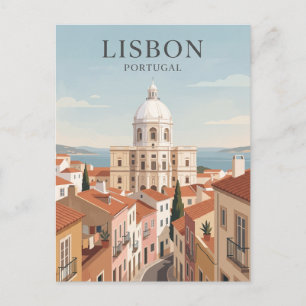 Carte Postale Panthéon Alfama Portugal