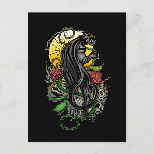 Carte Postale Panther (Devant)