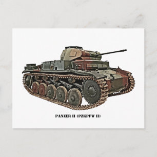 Carte Postale Panzer II