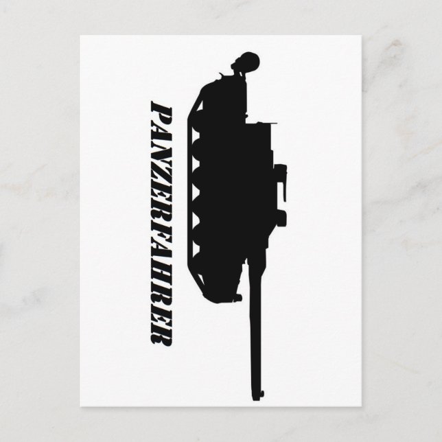 Carte Postale panzerfahrer (Devant)