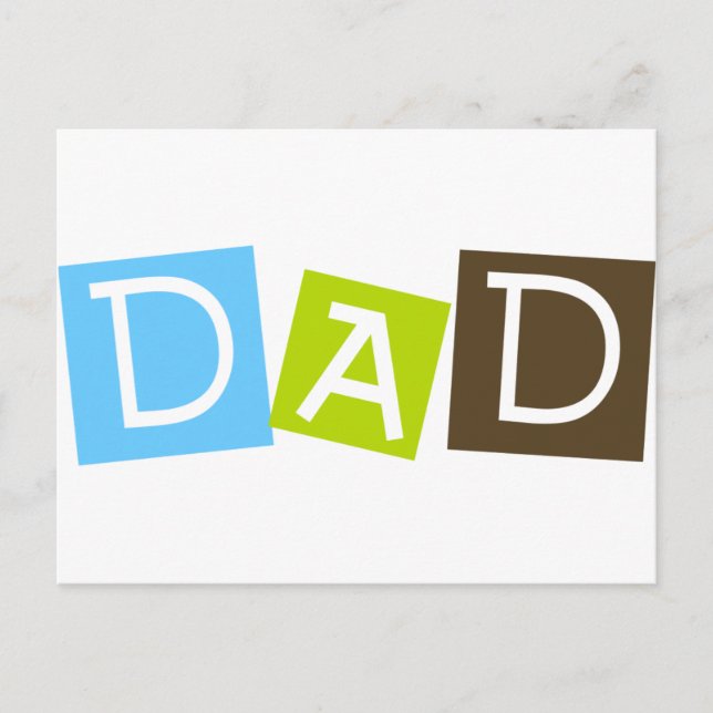 Carte Postale Papa (Devant)