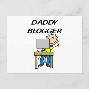Carte Postale Papa Blogueur