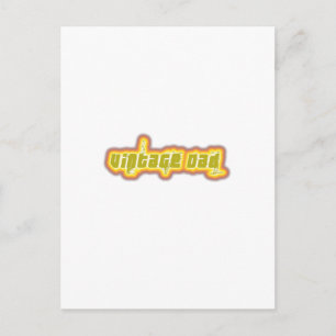 Carte postale papa vintage