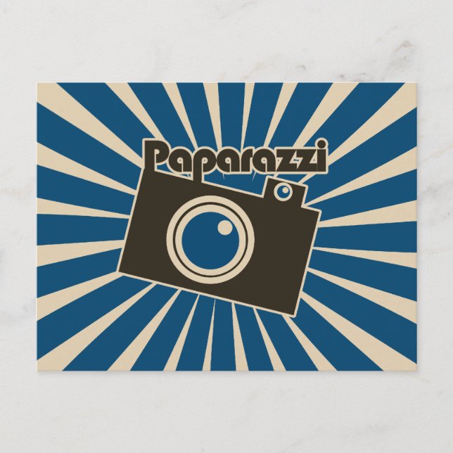Carte Postale Paparazzi (Devant)
