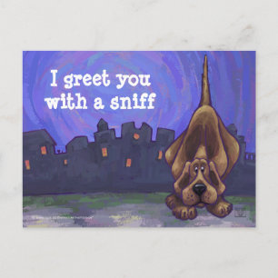 Carte Postale Papeterie Hound Dog