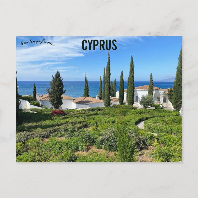 Carte Postale Paphos Chypre (Devant)