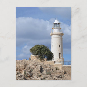 Carte postale Paphos Cyprus Lighthouse