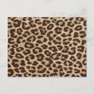 Carte Postale Papier Cheetah Skin