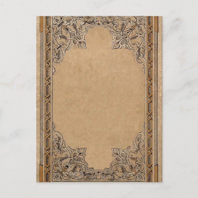 Carte Postale Papier de nouage ancien tombé (Devant)