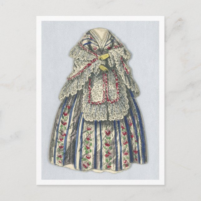 Carte postale papier Jenny Lind vintage (Devant)