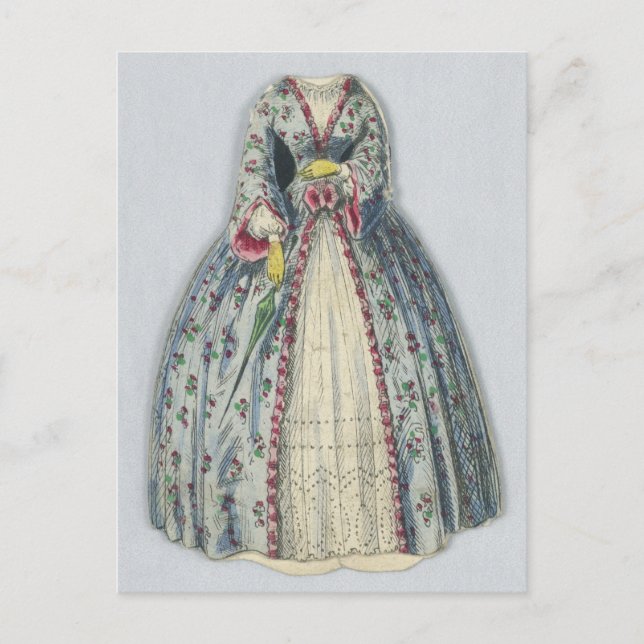 Carte postale papier Jenny Lind vintage (Devant)