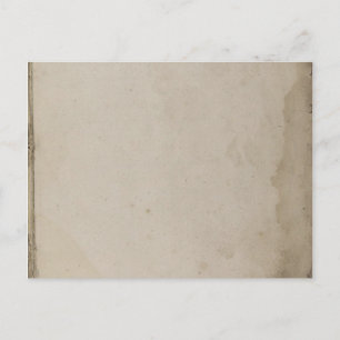 Carte Postale Papier Kraft Grungy Vieux