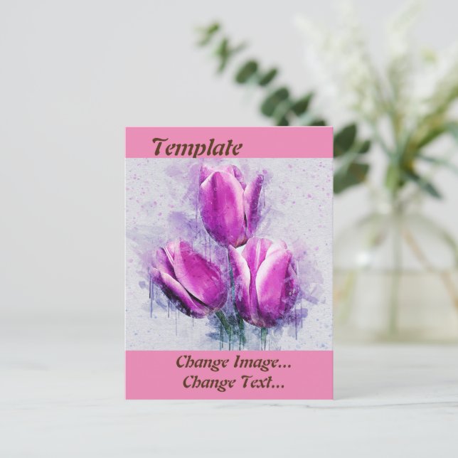 Carte Postale Papier mariage (Debout devant)