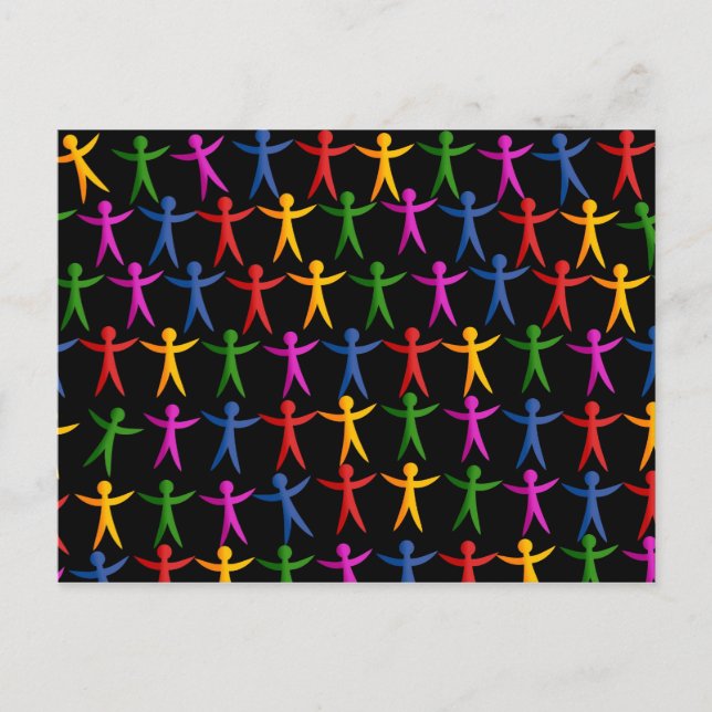 Carte Postale Papier peint (Devant)
