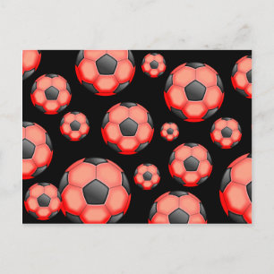 Carte Postale Papier peint de soccer