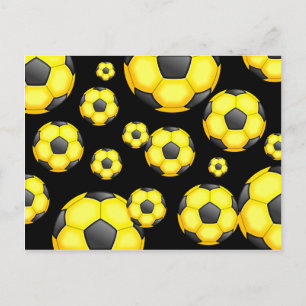 Carte Postale Papier peint de soccer